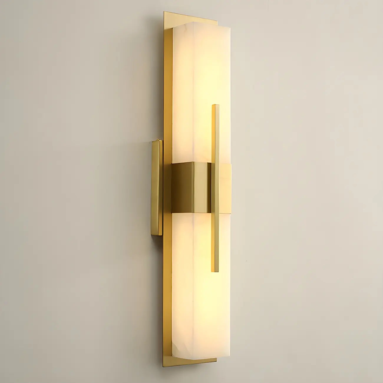 Modern Stone Up Down LED Wall Sconce for Bedroom