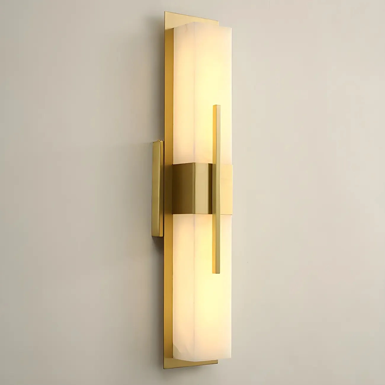 Modern Stone Up Down LED Wall Sconce for Bedroom
