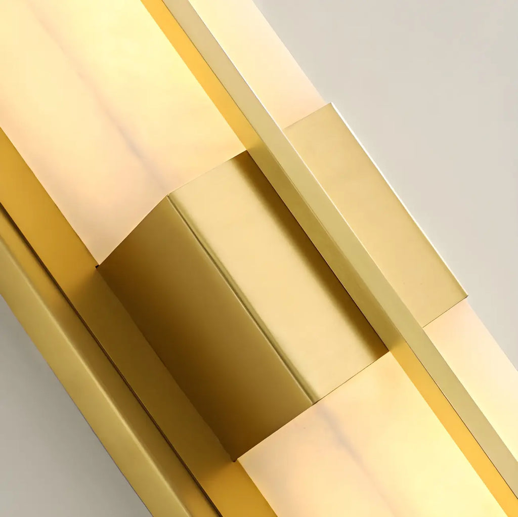Modern Stone Up Down LED Wall Sconce for Bedroom