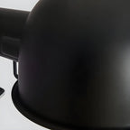 Industrial Metal Dome Adjustable Swing Arm Wall Light