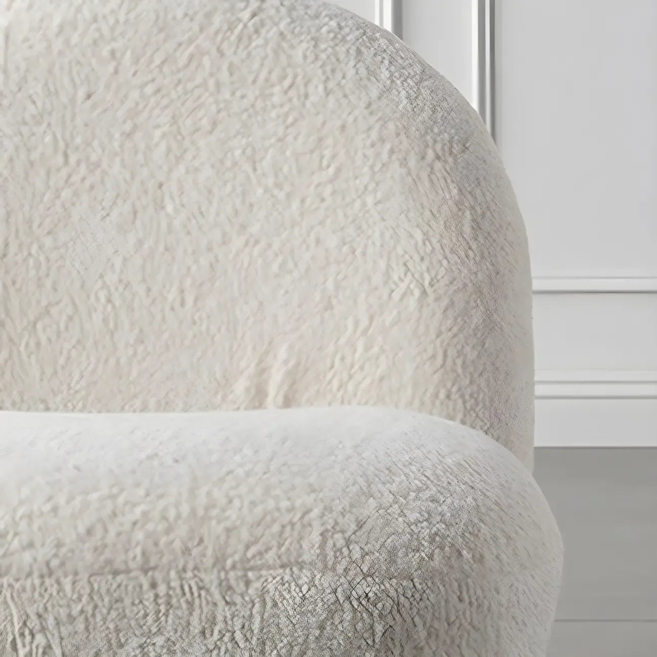 Modern Wool Fabric Swivel Lounge Chair for Living Room