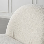 Modern Wool Fabric Swivel Lounge Chair for Living Room