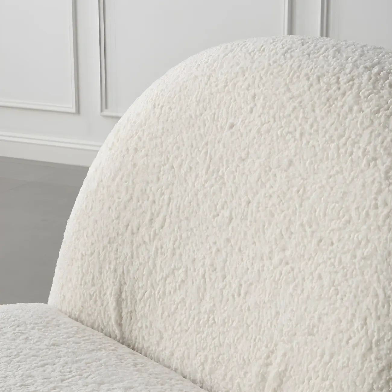 Modern Wool Fabric Swivel Lounge Chair for Living Room