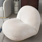 Modern Wool Fabric Swivel Lounge Chair for Living Room