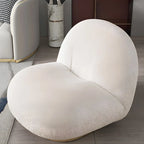 Modern Wool Fabric Swivel Lounge Chair for Living Room