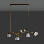 Modern Crystal Decorative Birds Pendant Light