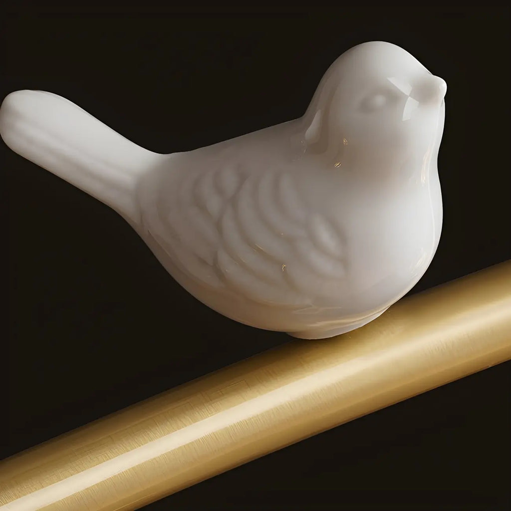 Modern Crystal Decorative Birds Pendant Light