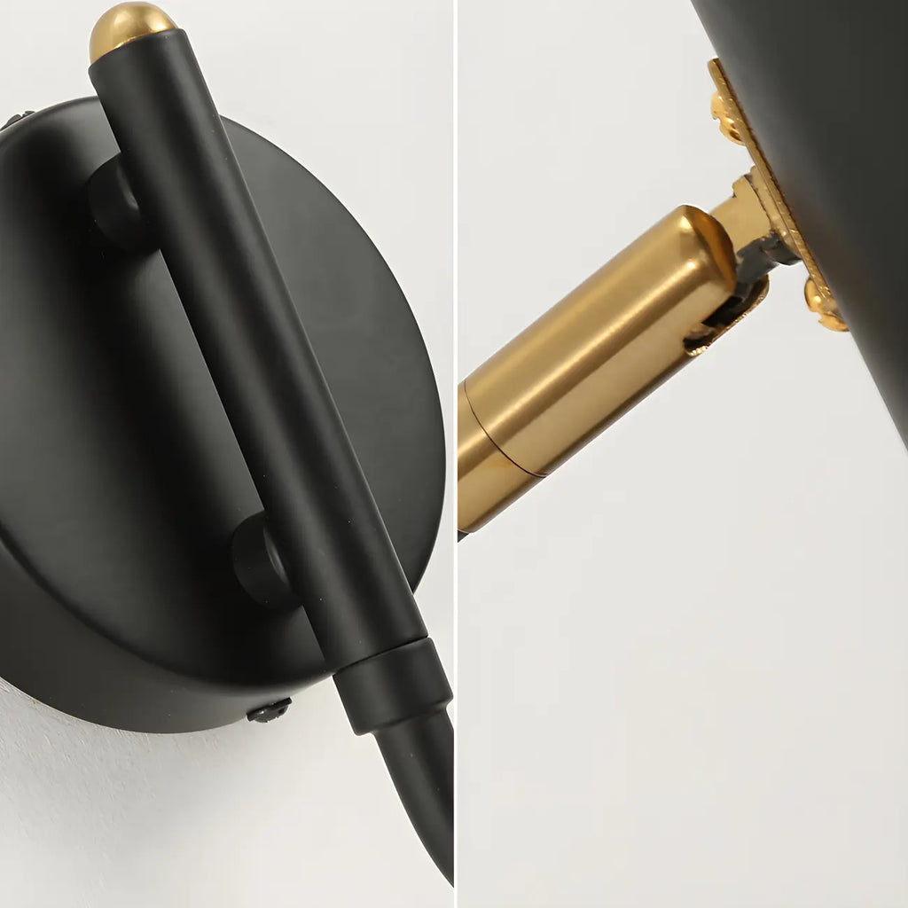 Modern Metal Simple Swing Arm Wall Light