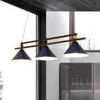 Rustic Metal 3-Light Pendant Light for Game Room