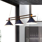 Rustic Metal 3-Light Pendant Light for Game Room