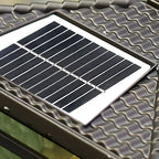 Oriental Traditional Black Solar Outdoor Post Lights