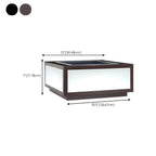 Simple Flat Solar Cubic Outdoor Post Lights