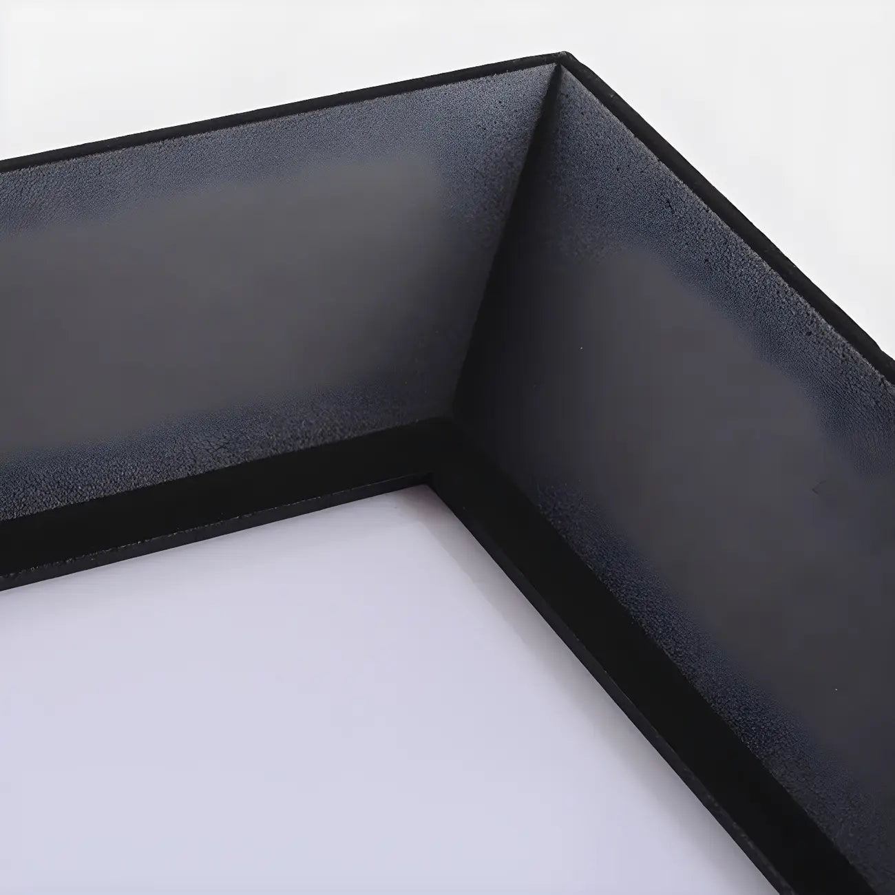 Minimalist Metal Black Square Outdoor Post Cap Light