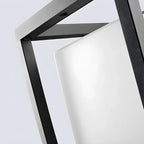 Modern Black Metal LED Post Cap Light for Outdoor Fences