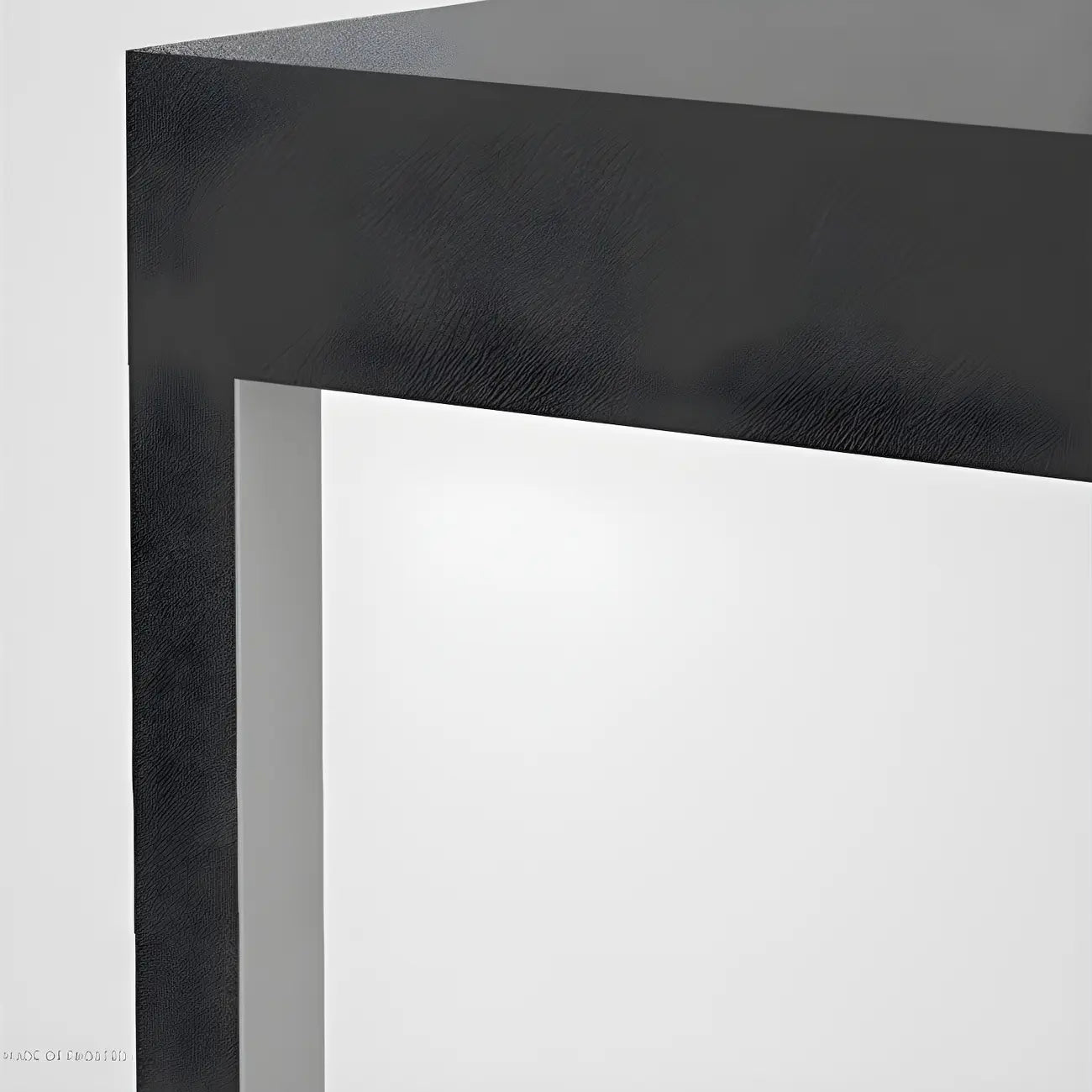 Simple Black Open Solar Outdoor Post Lights