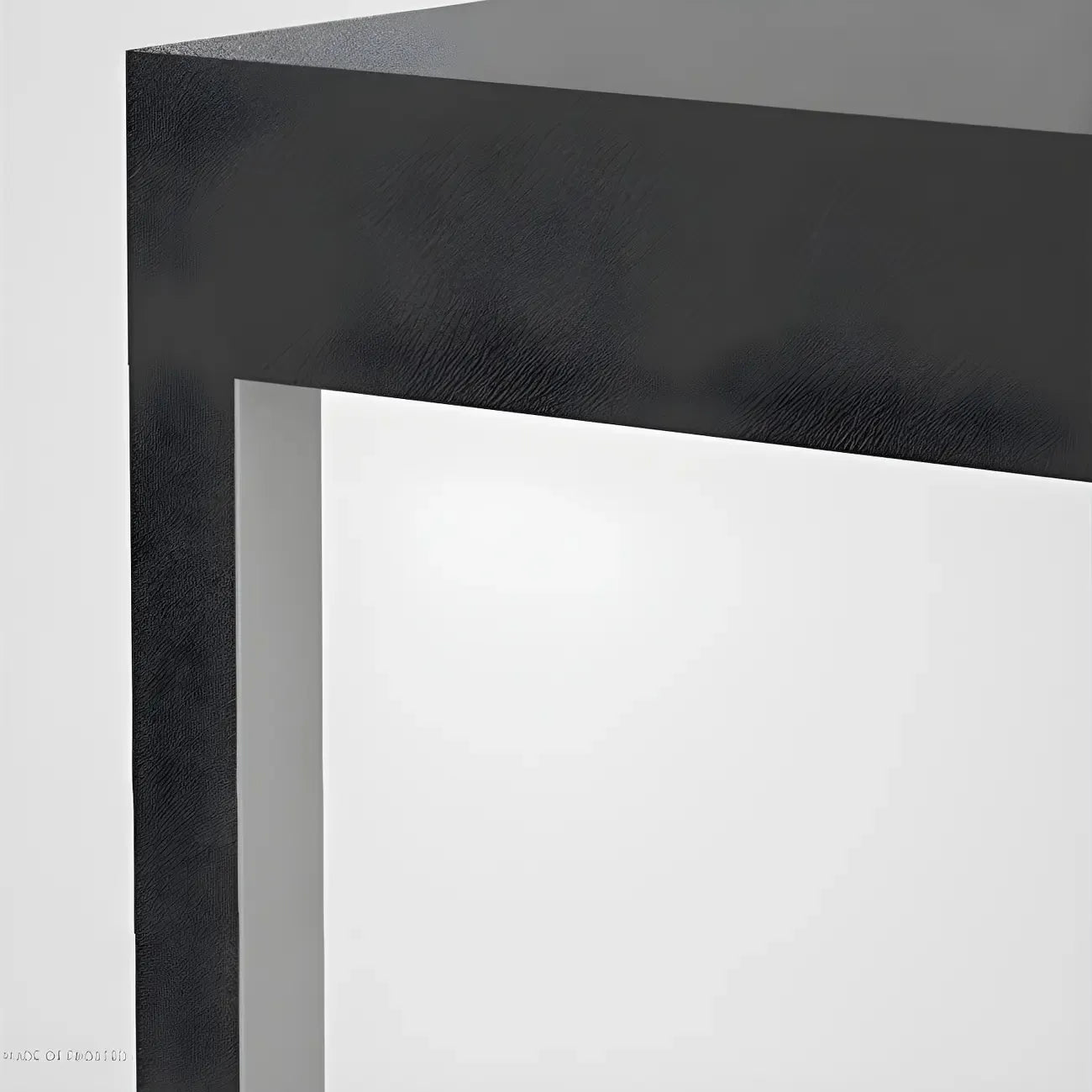 Simple Black Open Solar Outdoor Post Lights