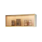 Kitchen Wood Wall Mounted China Cabinet with Glass Door