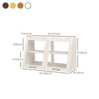Wooden Ladder Display Cabinet with Sliding Glass Doors