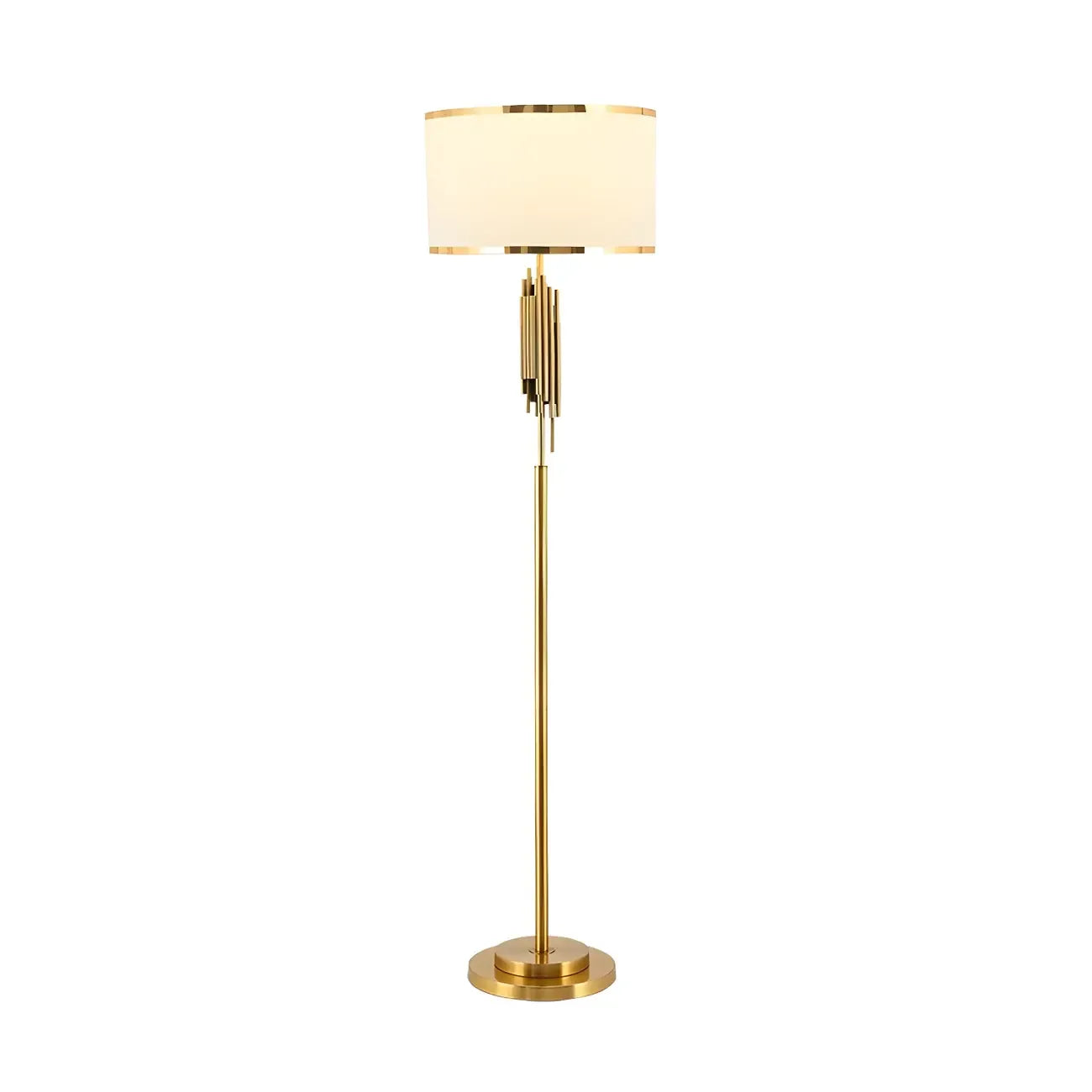 Contemporary Gold Standing Floor Lamp for Living Room