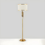 Contemporary Gold Standing Floor Lamp for Living Room