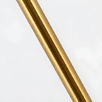 Contemporary Gold Standing Floor Lamp for Living Room
