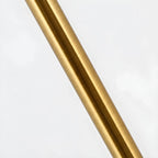 Contemporary Gold Standing Floor Lamp for Living Room